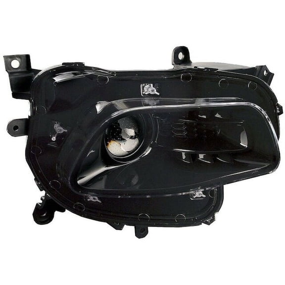Right Headlight Assembly - Compatible with 2014 - 2017 Jeep Cherokee 2015 2016