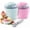 Mixed, variant on 2026 Mini Ice Cream Maker 1QT with Easy-Lock Lid, 15-Min Frozen Yogurt Sorbet Gelato Maker for Healthy Homemade Dessert, Small Home Appliance