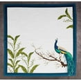 thumbnail image 2 of Vargottam Luxury Collection Dinner Table Linen Dcor Cotton Napkin Printed Fabric Reusable Napkins Set Of 4, 20 X 20 - Peacock, 2 of 6