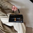 thumbnail image 2 of Superior Bolso Cuadrado Pequeño Cuerpo Cruzado PU Cuero Lujo para Mujeres Compras Viajes, 2 of 9