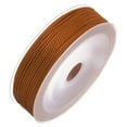 thumbnail image 3 of Twisted Nylon Twine Thread Beading Cord 1.5mm 20M/65 Feet Extra Strong Braided Nylon String, Red-Brown, 3 of 6
