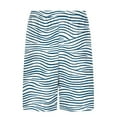 thumbnail image 3 of Men's Swim Trunks with Compression Liner 2 in 1 Board Beach Shorts Fashion Print Elastic Waist Casual Shorts, 3 of 5