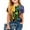 Yellow, variant on Frwgonr Girls Breathable Tees Kids Summer Crewneck Short Sleeve Fashion Casual School Tops Tees Yellow, Size 3-14 Years