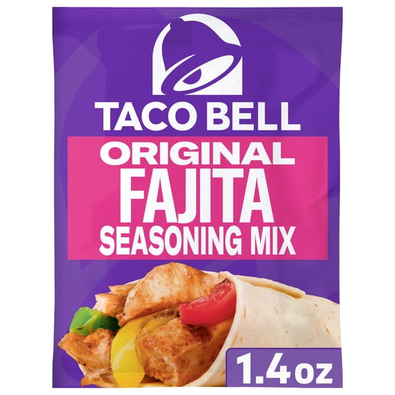 Taco Bell Original Fajita Seasoning Mix, 1.4 oz Packet