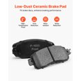 thumbnail image 4 of VEVOR Front & Rear Brake Rotors Kit for 2013 Nissan Altima (Base, SL, SV & S Sedan), 4 of 9