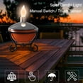 thumbnail image 1 of Awdenio Solar Candle Light Garden Large Outdoor Terrace Decoration Sensor Light, 1 of 9