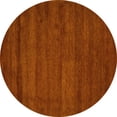 thumbnail image 1 of Ahgly Company Indoor Round Abstract Yellow Contemporary Area Rugs, 3' Round, 1 of 4