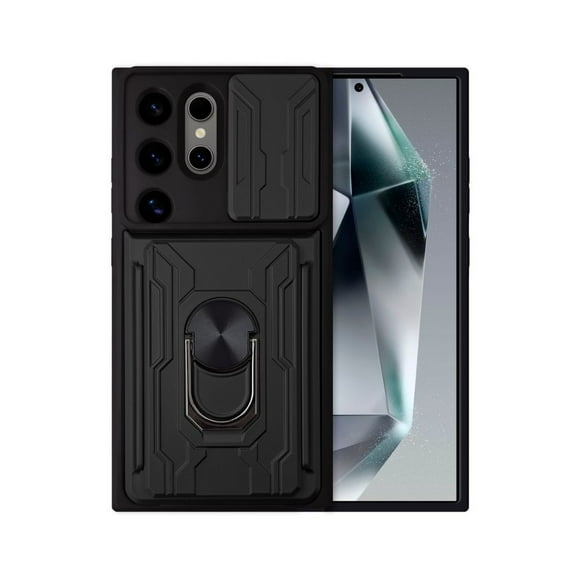 Funda Anillo y Tarjetero Card Slot para Samsung S24 Ultra
