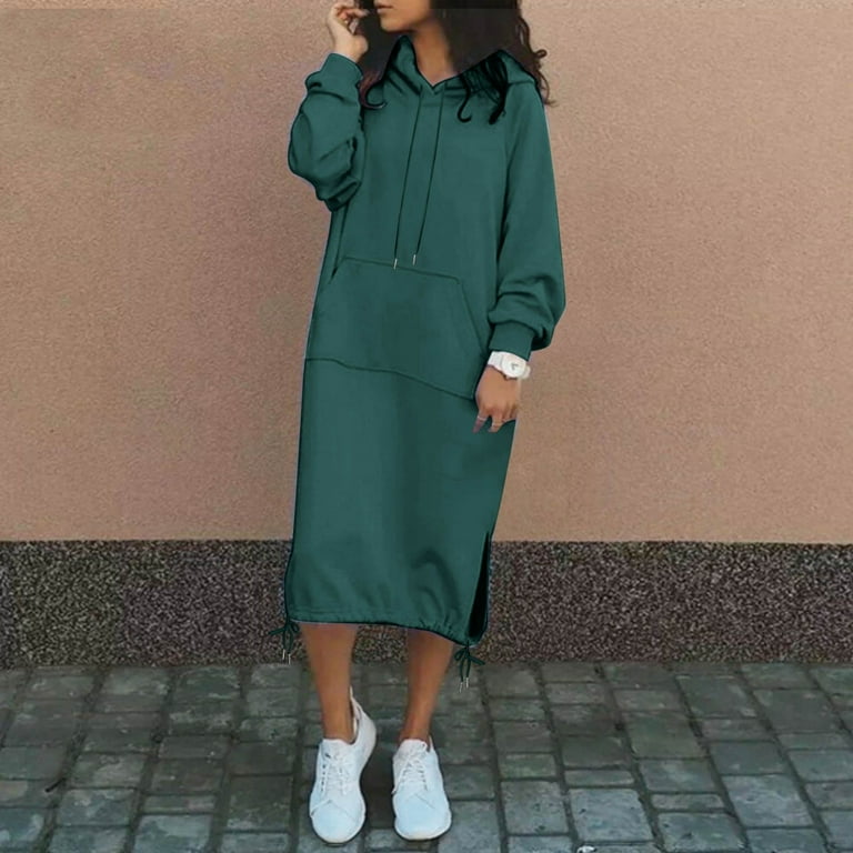 oversized hoodie dress Women's Cozy Oversized Hoodie Dress