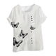 thumbnail image 1 of Vestidos Casuales Para Mujer, Blusas De Mujer De Moda Blusa tipo túnica informal de lino con estampado de peces y botones de manga corta para mujer, 1 of 4