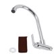 thumbnail image 2 of Single Cold Faucet Kitchen Accessory Stainless Steel 360 Degrees Rotating Faucet for Kitchen Home Corrosion-resistant Durable ANGGREK Otros, 2 of 8