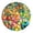 A, variant on 10 0 Pcs Colorful Glow In The Dark Rocks Outdoor Night Solar Pebbles Magical Luminous Rocks Landscaping Gravel Tank Aquarium Stepping Yard