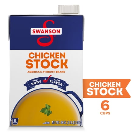 Swanson Chicken Stock, 48 oz Carton