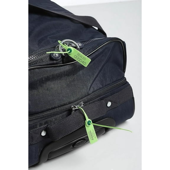 USPACKSMART Adjustable Travel Luggage Tags, Numbered Plastic Seals, Recyclable, 8" Long, 10-Pack