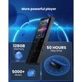 thumbnail image 4 of Reproductor MP3 DODOSOUL de 128 GB con Bluetooth 5.2 HiFi Sound + Acc, 4 of 8