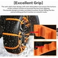 thumbnail image 5 of Zip Tie Tire Chains, Reusable Anti-Slip Snow Chains for Car Tires, Easy Installation Winter Emergency Traction Aid for Cars, Trucks and SUVs, 5 of 8