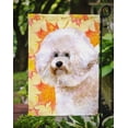 thumbnail image 3 of Carolines Treasures BB9966GF Bichon Frise No.2 Fall Flag - Garden Size, 3 of 3