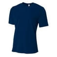 thumbnail image 2 of A4 Spun Poly Tee For Youth Male in Navy NB3264, 2 of 2