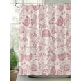 thumbnail image 2 of Fsddascl Abstract Spring Floral Shower Curtain Set - 72" x 78" Washable Bathtub Curtain with 12 Hooks, Farmhouse Summer Botanical Waterproof Fabric Stall Shower Curtains for Bathroom/Bathtub Décor, 2 of 6