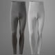 thumbnail image 2 of Pantalones largos de algodón para hombre, otoño e invierno, finos, ajustados, de doble capa, de cintura alta, cálidos, elásticos, a la moda, 2 of 6