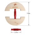 thumbnail image 3 of Sombrero Stretcher Cowboy con hebilla grande ajustable, color rojo, 3 of 9