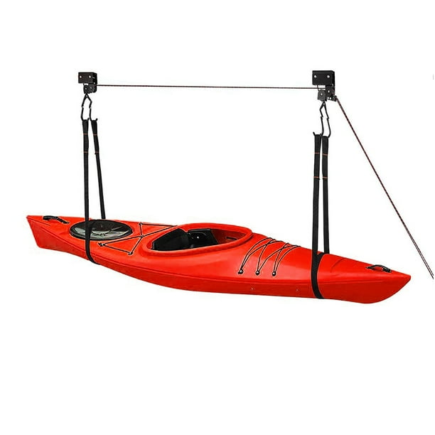great working tools kayak hoist lift, hanging 2 pulley
