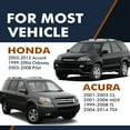 thumbnail image 2 of Front Drilled Slotted Disc Brake Rotors For 2003-2008 Honda Pilot, 2 of 7