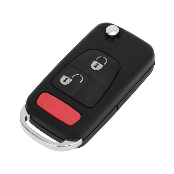 Unique Bargains Key Shell Case Keyless Entry Remote Key Fob Replacement Case for Mercedes-Benz ML320 1998-2003 for Mercedes-Benz ML55 AMG 2000-2003 3 Buttons