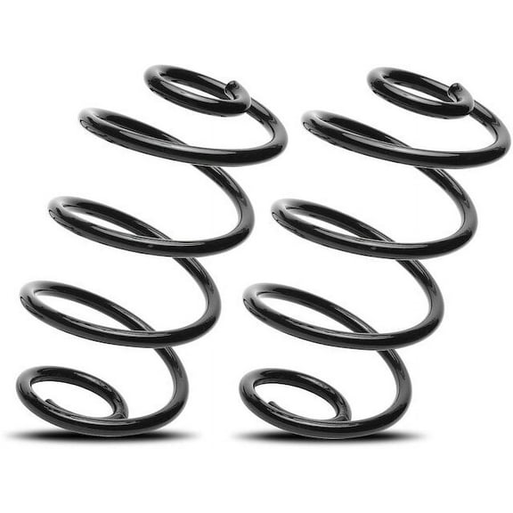 Rear Coil Spring Set 2 - Compatible with 1967 - 1972 Buick Skylark 1968 1969 1970 1971