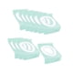 thumbnail image 4 of 10 fundas desechables para asientos de inodoro, forros para asientos de inodoro portátiles, papel higiénico. verde, 4 of 9
