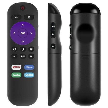 Replacement Remote Fit for ONN Roku TV 100007147 3226000858 for 100012584 100012585 100012586 100012587 100012587 100012589 100012590 100018971 100005395 100005396 100005397