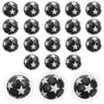 thumbnail image 3 of MLINS 18pcs Plastic Footballs Toys Star Pattern Footballs Table Footballs Playthings, 3 of 7