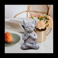 thumbnail image 3 of Estatua de Perro Meditando Buda, Estatua de MeditacióN de Bulldog FrancéS, Adorno de Resina de Bulldog Meditando, Adorno de Bulldog de Yoga, 3 of 5