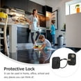 thumbnail image 2 of FUTUREORYY Child Proof Lock for Windows 1Set Black Plastic Steel Security Window Latch Protection, 2 of 8