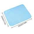 thumbnail image 7 of Pet Summer Ice Mat, Breathable Cooling Mat for Cats and Dogs, Soft Sleeping Pad for Crate, Bed, Indoor & Outdoor Floor, 7 of 7