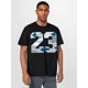 thumbnail image 1 of Camiseta a juego con el número 23, color azul militar. Camiseta informal para hombre, 100 % algodón, ideal como regalo para papá, esposo o abuelo. Tallas S-XXXL, color negro. Para adultos, hombres, mu, 1 of 4