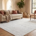 thumbnail image 6 of SAFAVIEH Vision Adrasteia Overdyed Solid Area Rug, Ivory Grey, 5' x 5' Square - Modern Design, Ivory Grey & -, Non-Shedding & Easy Cleaning, Ideal for Living Room, Bedroom, Dining Space, 6 of 17