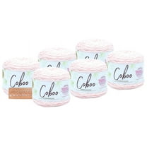 Lion Brand Yarn - Coboo - 6 Pack (Pale Pink)