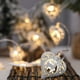 thumbnail image 1 of Guirnalda de luces LED a pilas, copos de nieve navideños, cortina de luces LED, guirnalda de luces LED (Love), 1,6 m, 10 LED, 1 of 4