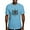Baby Blue, variant on CafePress - Psi Upsilon Black And White Crest T Shirt - Fitted T-Shirt, Vintage Fit Soft Cotton Tee