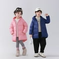 thumbnail image 5 of KAUOD Kids Toddler Zip up Hooded Puffer Coats Winter Warm Windproof Outwear Boys Quilted Thick Down Jackets with Pockets, 5 of 7