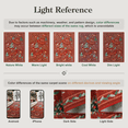 thumbnail image 5 of Lahome Christmas Vintage Area Rugs for Living Room,5x7 Area Rugs Soft Washable Rug,Non-Slip Bedroom Rug Stain Resistant Boho Low-Pile Throw Carpet for ‎Dining Room Office Holiday Decor (5x7ft,Gray), 5 of 12