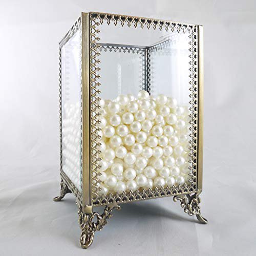 JC Man Makeup Brush Holder Glass Make up Organizer with ...