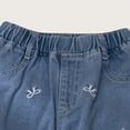 thumbnail image 5 of HCNTES Little Girls Summer 2 Piece Outfits Kids Short Sleeve Tops Wide Leg Pants Clothing Sets 3T 4T 5T 6T 7T Kids Girls School Outfits Set(F02-Red,6-7 Years), 5 of 9