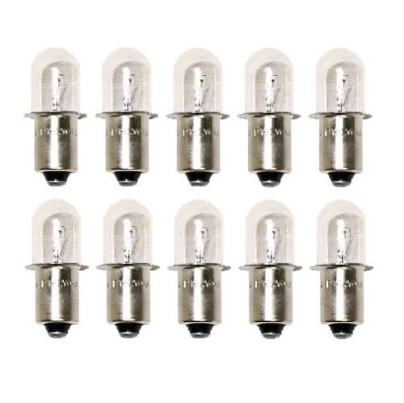 (10) 19.2 v Volt Flashlight / Worklight Replacement for Craftsman Xenon Bulb 19v