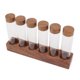 thumbnail image 5 of Tubos De Almacenamiento De Granos De Café Con Tapa De Soporte De Nogal, Recipientes De Vidrio Para Granos De Café De Dosis única Para Cocina, 5 of 7