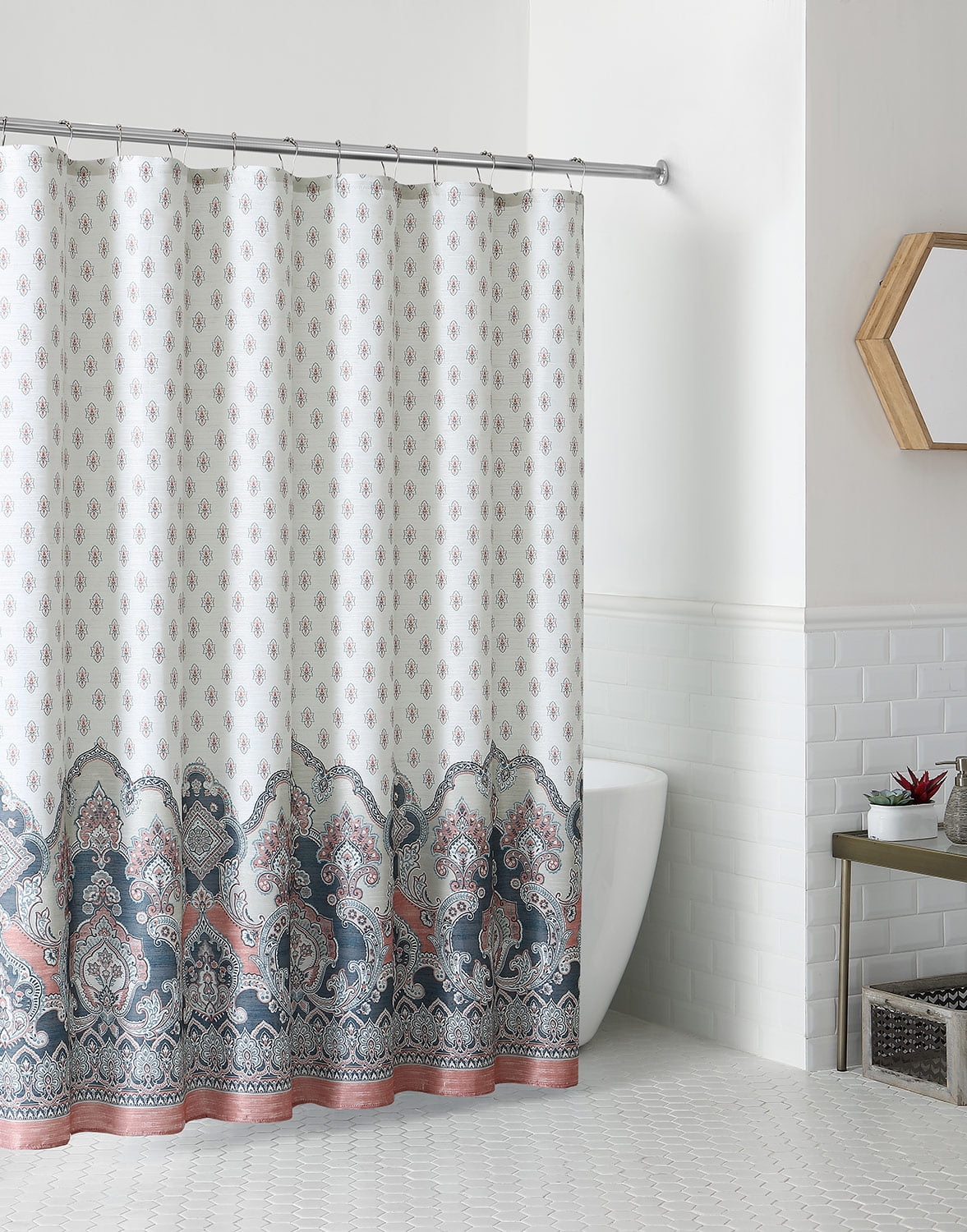 60 X 72 inch Shower Curtain,Vintage Music Note Art Pattern Polyester Waterproof Bath Curtain,Fabric Mildew Resistant Bathroom Decor Set with Hooks Presock Tende da Doccia 