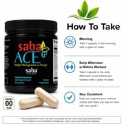 Saba ACE G2 Weight Management Dietary Supplement, 60 Capsules
