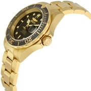 Invicta Mens 8929 Pro Diver Gold Tone Automatic Black Dial Dive Watch