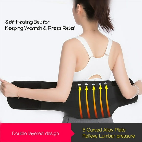 CkeyiN Ceinture Taille de Coupe, Entraîneur de Taille avec Plaques en Aluminium Taille de Coupe-Mince pour les Hommes et les Femmes Respirant Soutien de la Taille Arrière pour Soulager la Douleur